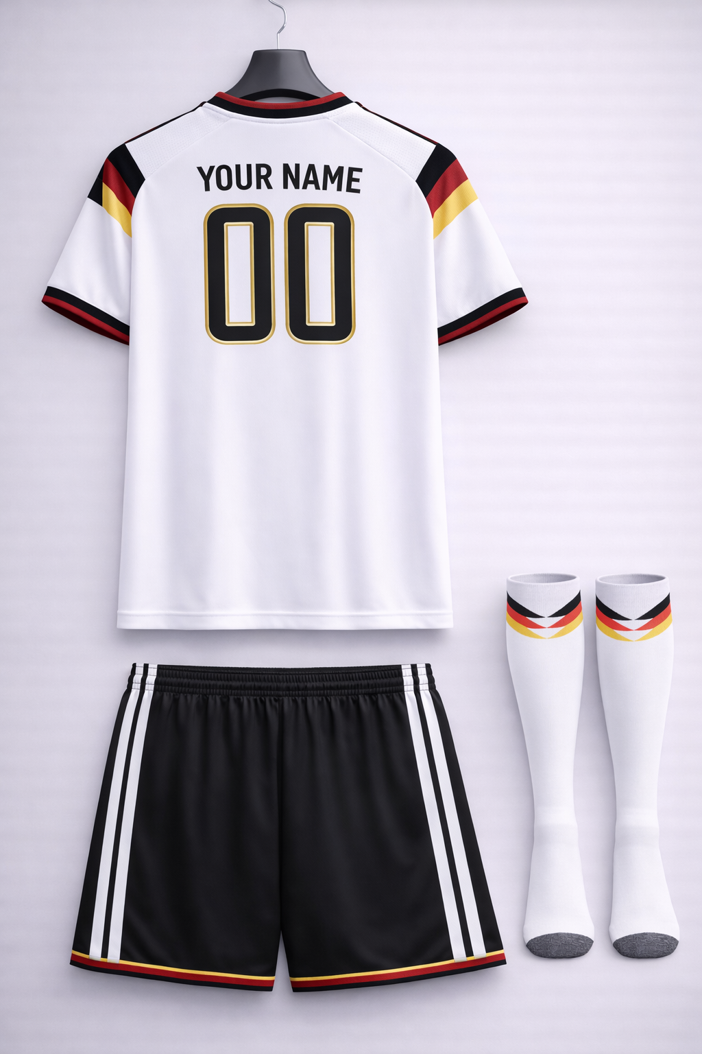 Custom Germany Soccer Jersey – Personalized Name & Number Fan Jersey - Fan Version